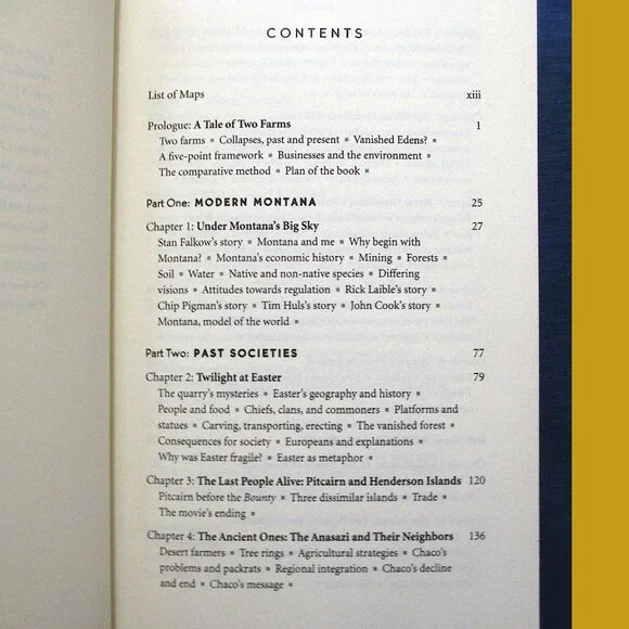 Book - Collapse: How Societies Choose to Fail or Succeed, by Jared Diamond - Picture 7 of 15